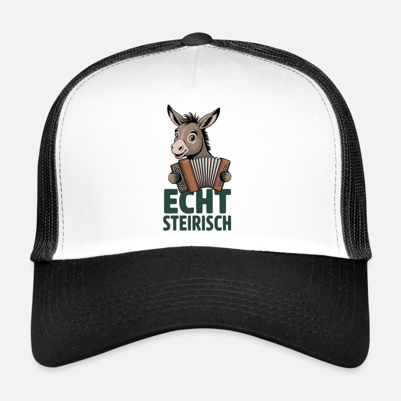 Echt Steirisch Esel Steirische Harmonika Quetschn Trucker Cap