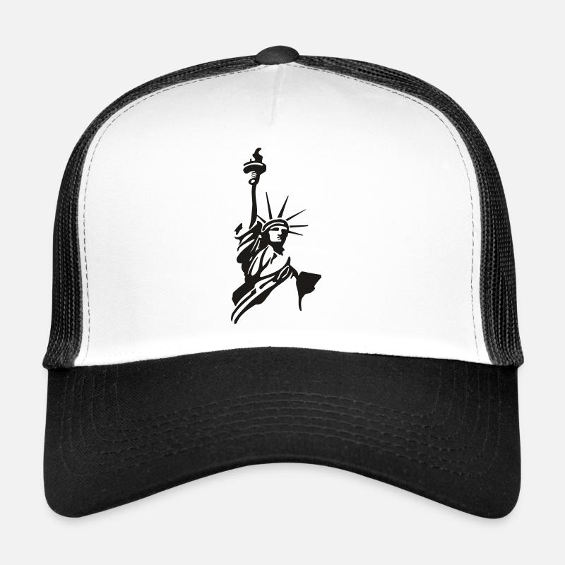 Liberty - Trucker Cap - Weiß/Schwarz