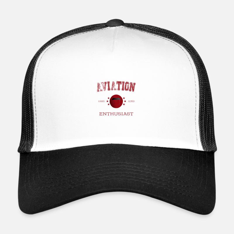 Aviation A350 Passionné - Pilote Gift Casquette trucker 