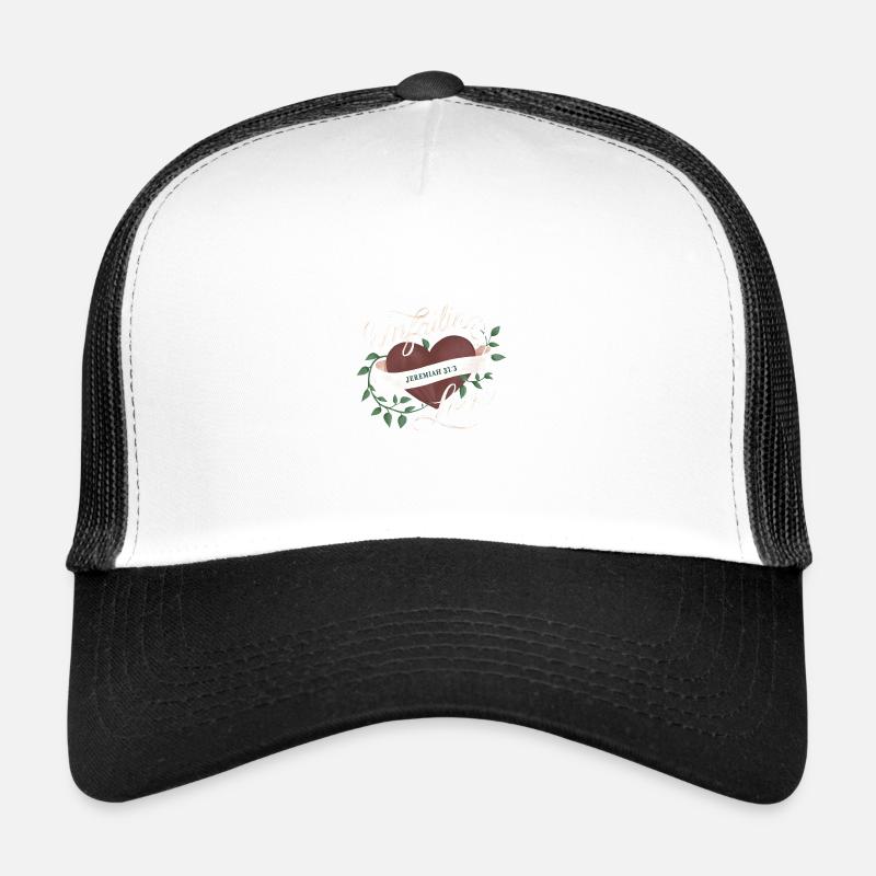 Jérémie 31 :3 Botanique Casquette trucker 