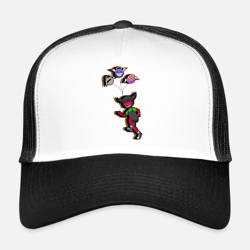 Devil_girl - Trucker Cap - Weiß/Schwarz