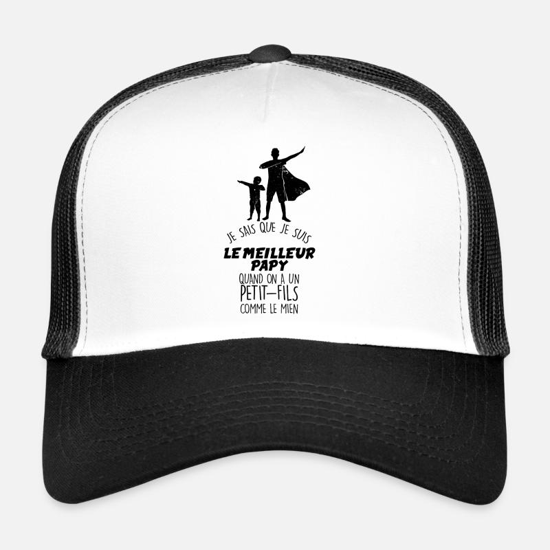 Meilleur Papy Et Petit Fils Casquette trucker 