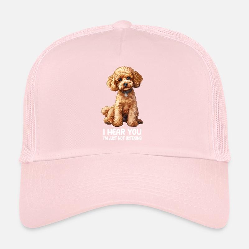Caniche Casquette trucker 