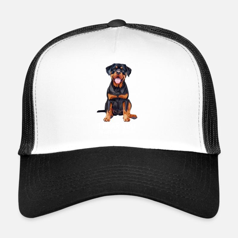 Rottweiler Casquette trucker 
