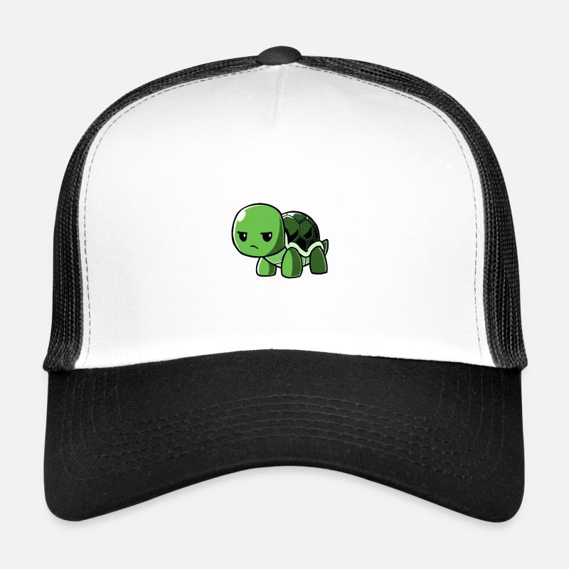 Tortoise annoyed Trucker Cap