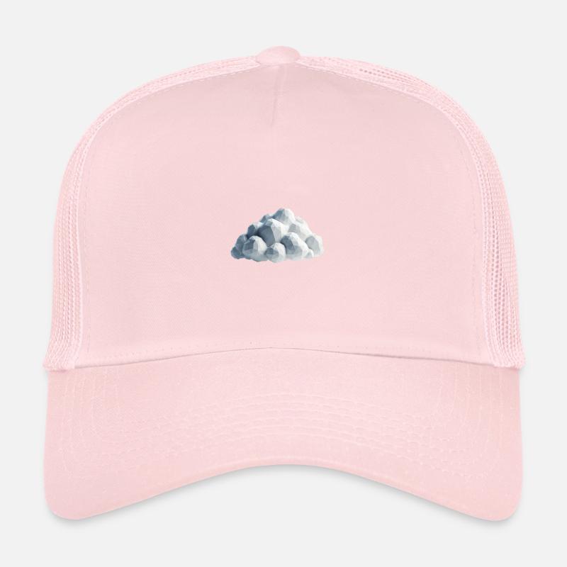 Polygone de nuages Casquette trucker 