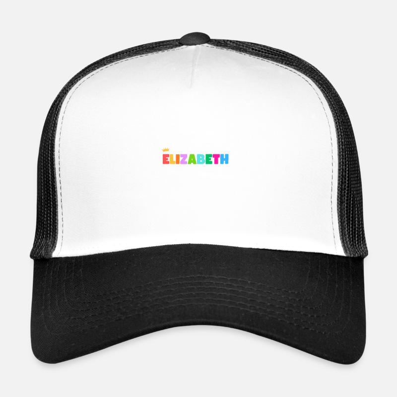 Elizabeth! Personnalisable Casquette trucker 
