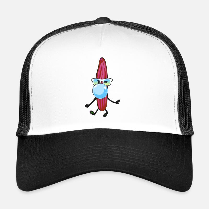 Gurke ,kaugummi,comic,sonnenbrille Trucker Cap