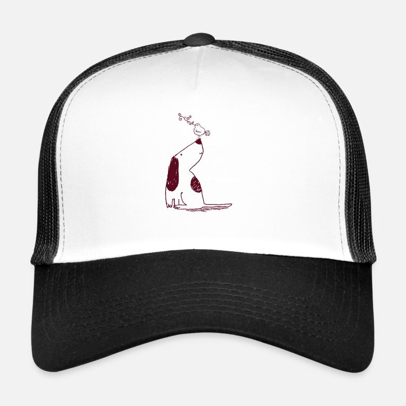 Bons copains / Chien & Oiseau Casquette trucker 