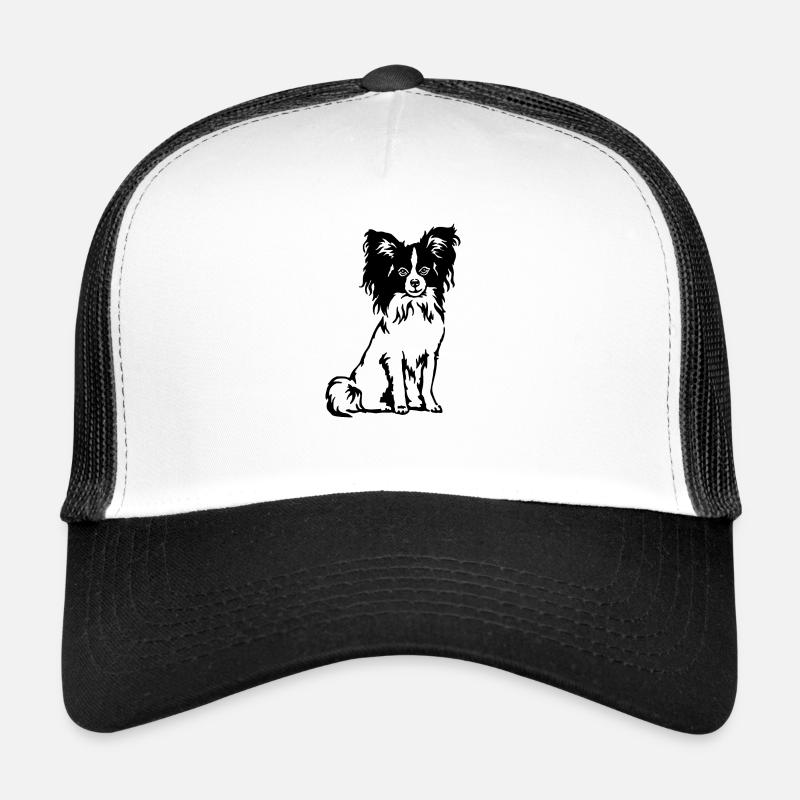 Papillon Spaniel Trucker Cap