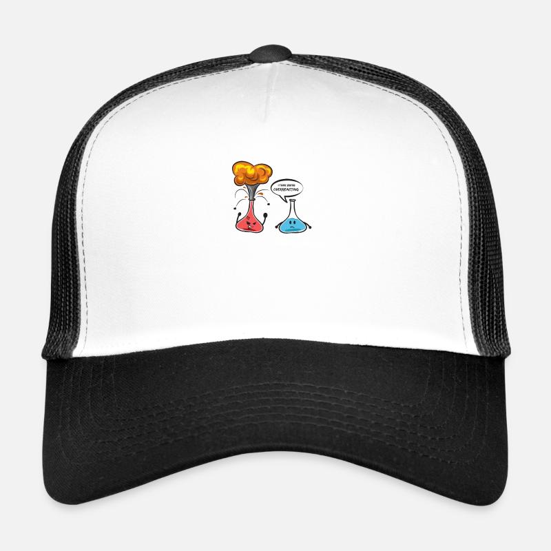 explosion excessive de ballon Erlenmeyer drôle explosion Casquette trucker 