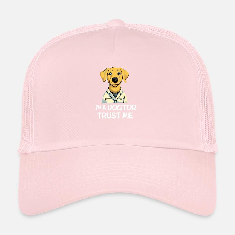 Happy Labradoodle dans le rôle de « Dogtor » Casquette trucker 