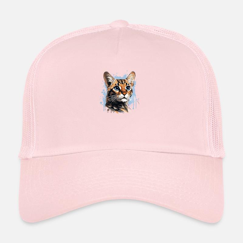Bengal Katze Trucker Cap