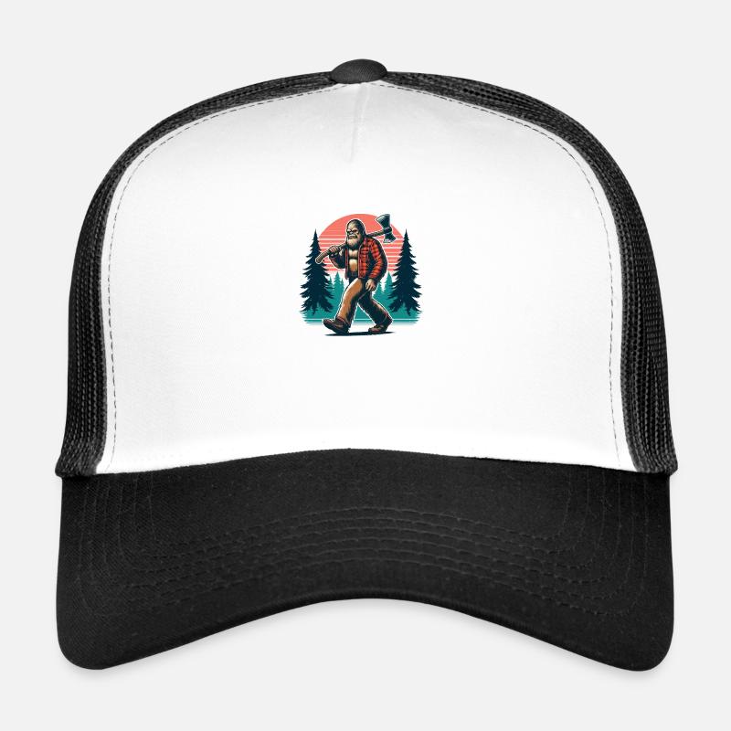 Bûcheron Forester Bigfoot Casquette trucker 