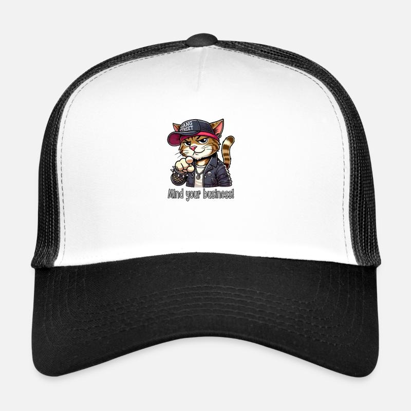 Occupez-vous de vos affaires ! Casquette trucker 
