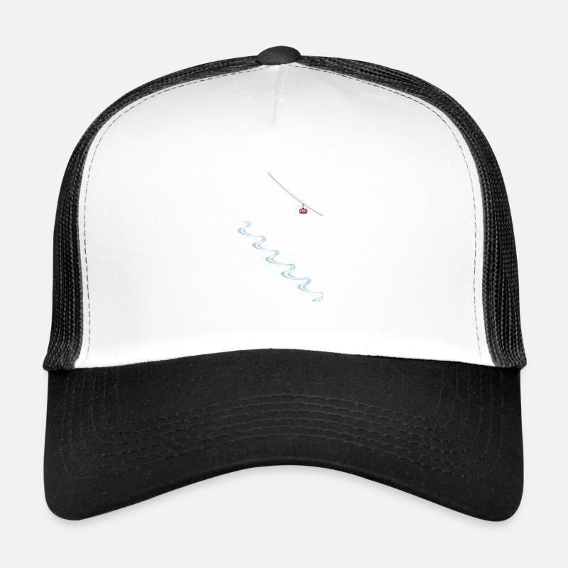 Gondola and bends Trucker Cap