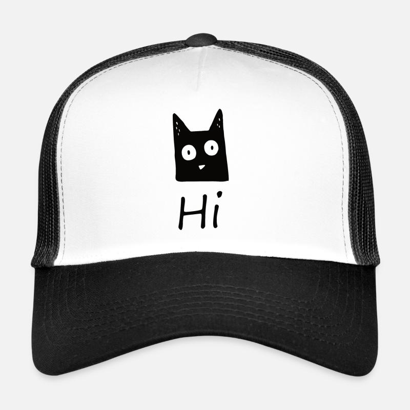 Chat Hi Casquette trucker 