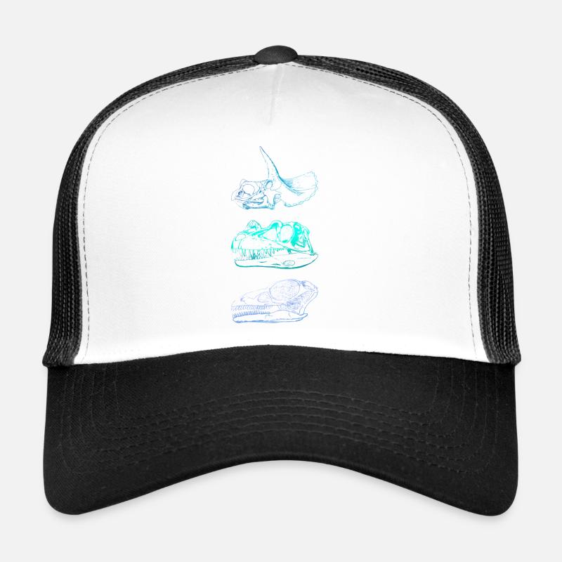 Crânes de dinosaures Casquette trucker 