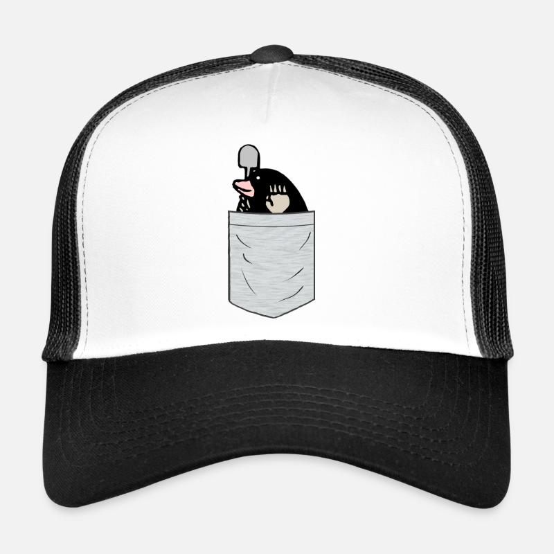 Maulwurf Brusttasche Trucker Cap