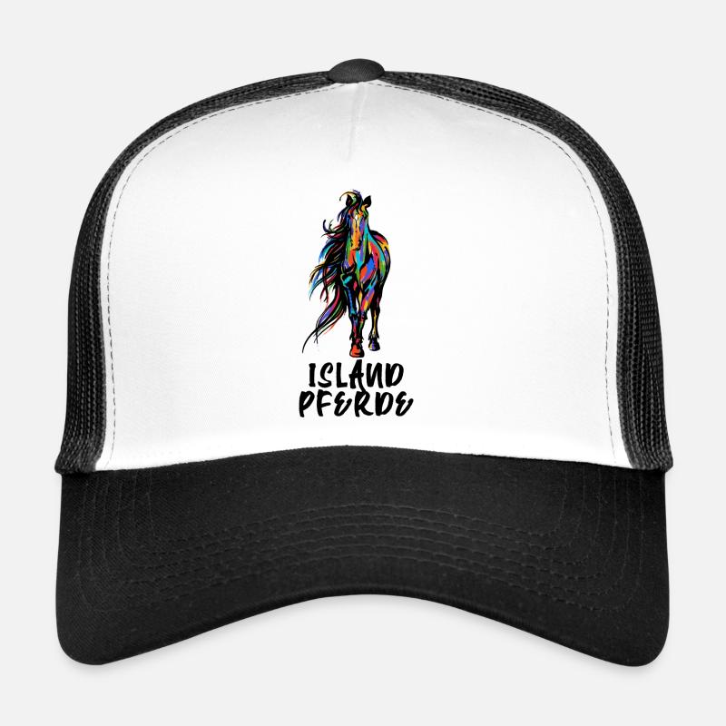 Cool Isländer Pferde Statement Islandpferde Trucker Cap