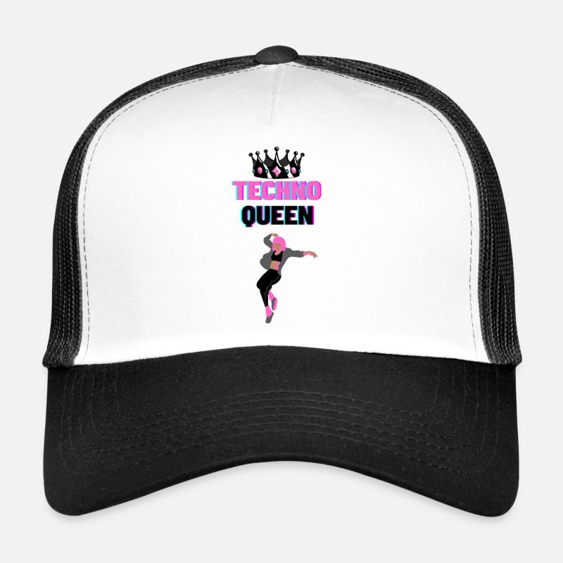 Reine de la techno Casquette trucker 