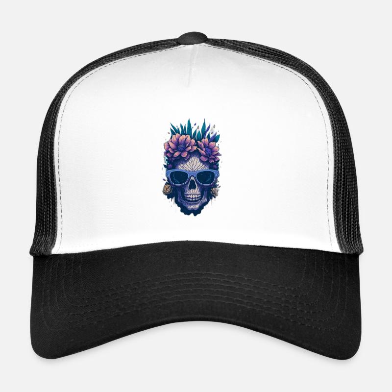 Fantaisie florale astro Casquette trucker 