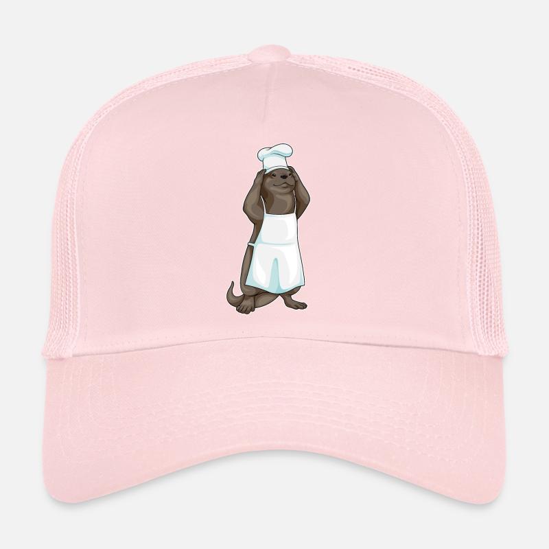 Otter Koch Cooking Apron Trucker Cap