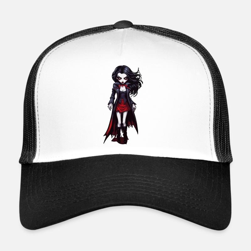 Vampire / Dracula / Suceur de sang / Halloween / Mythe Casquette trucker 
