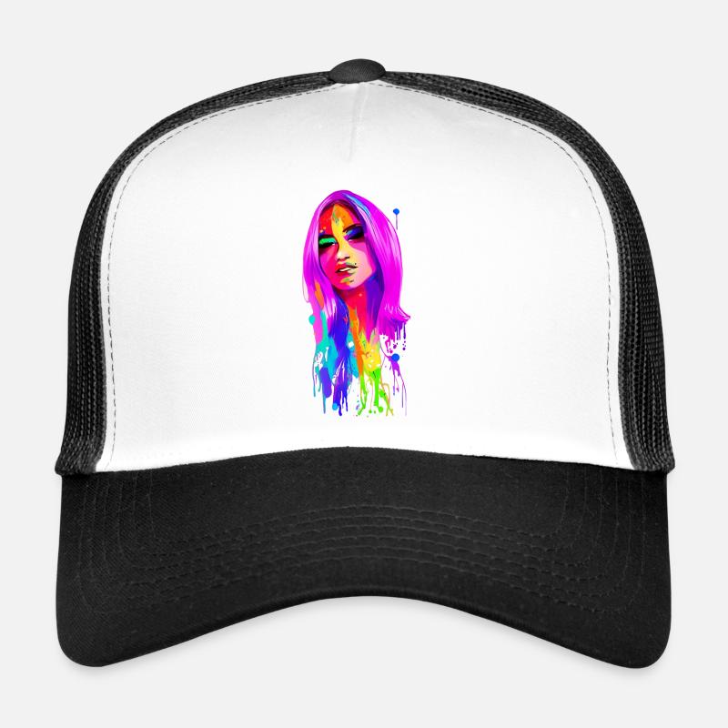 Lady 70's rétro Casquette trucker 