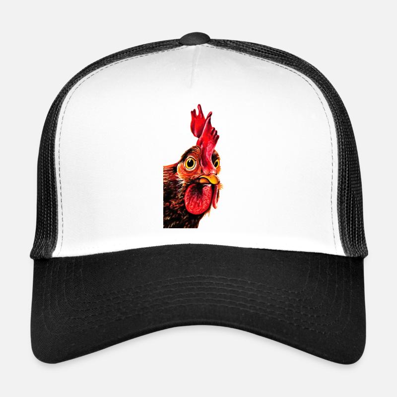 Gockel Herbert - Trucker Cap - Weiß/Schwarz