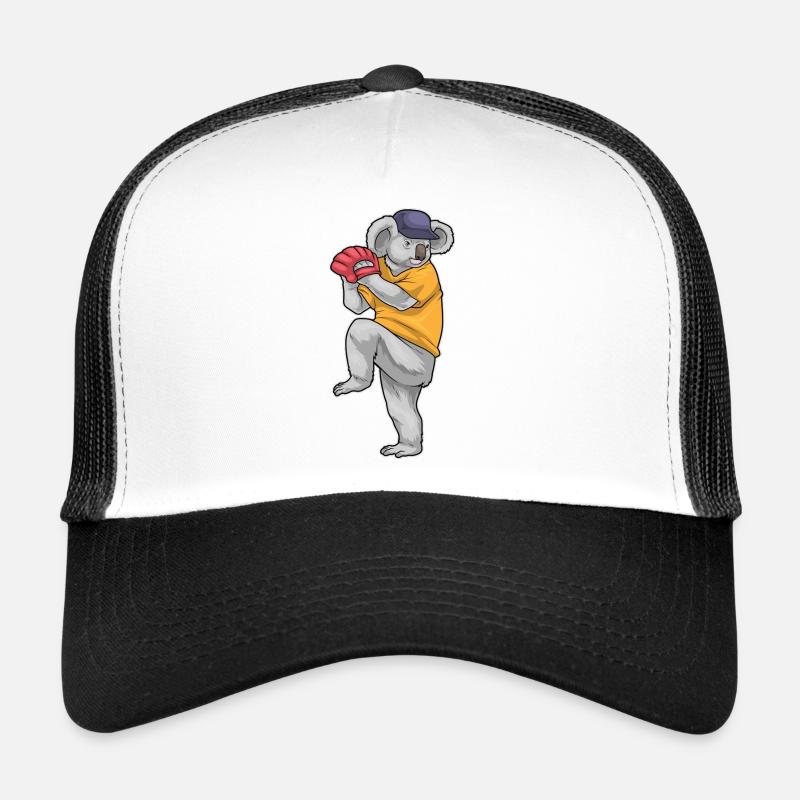 Koala Baseball Baseball Glove Trucker Cap