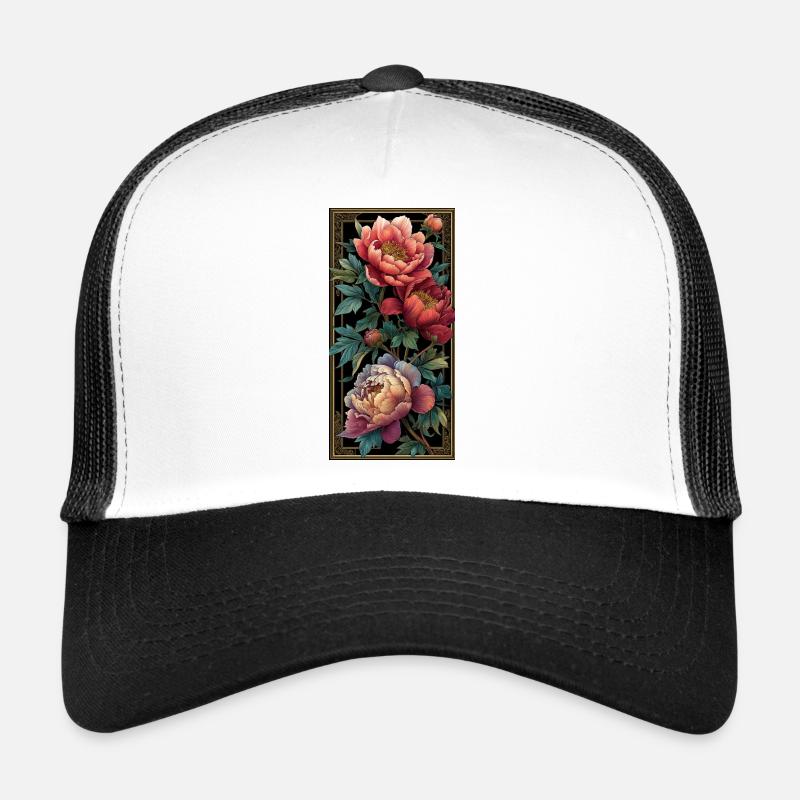 Neue Kunstblumen Trucker Cap