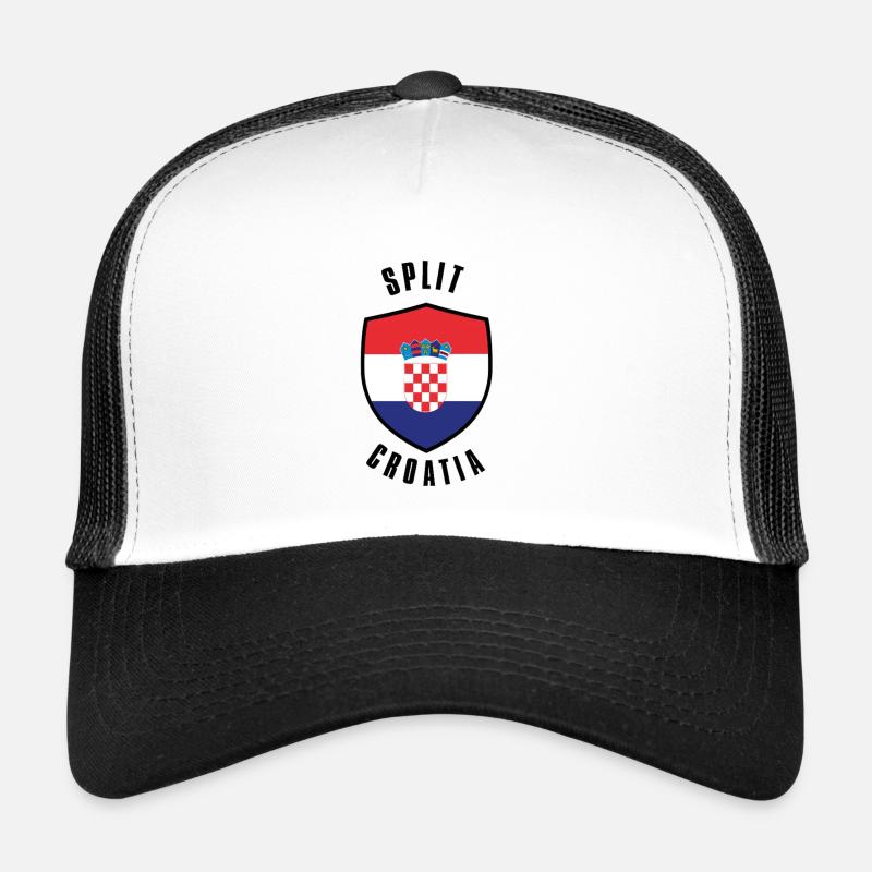 Bouclier de Croatie de Split Casquette trucker 