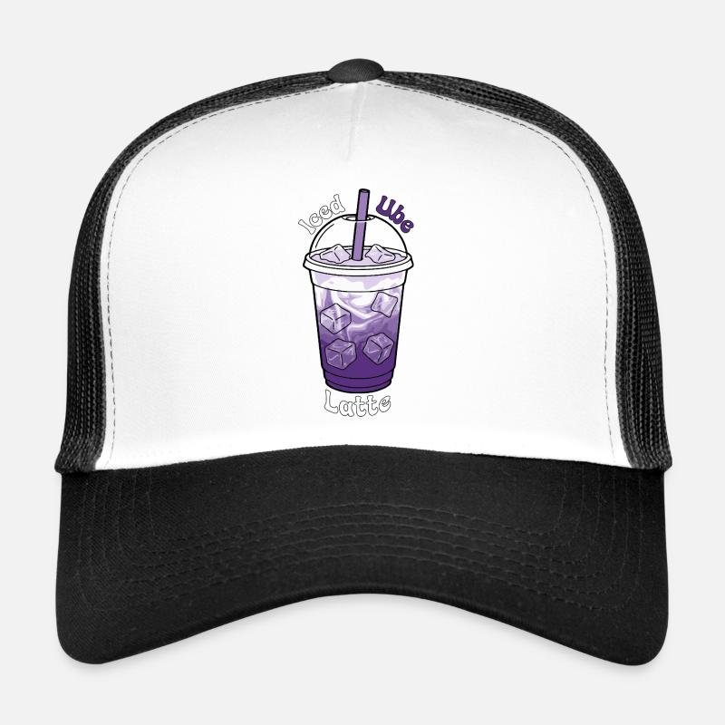 Latte Ube glacé Casquette trucker 