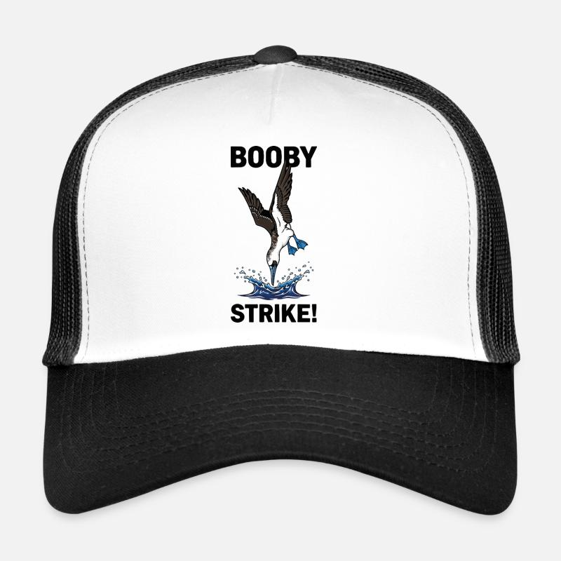 Fou Pieds Bleus Strike Booby Strike Mer Casquette trucker 