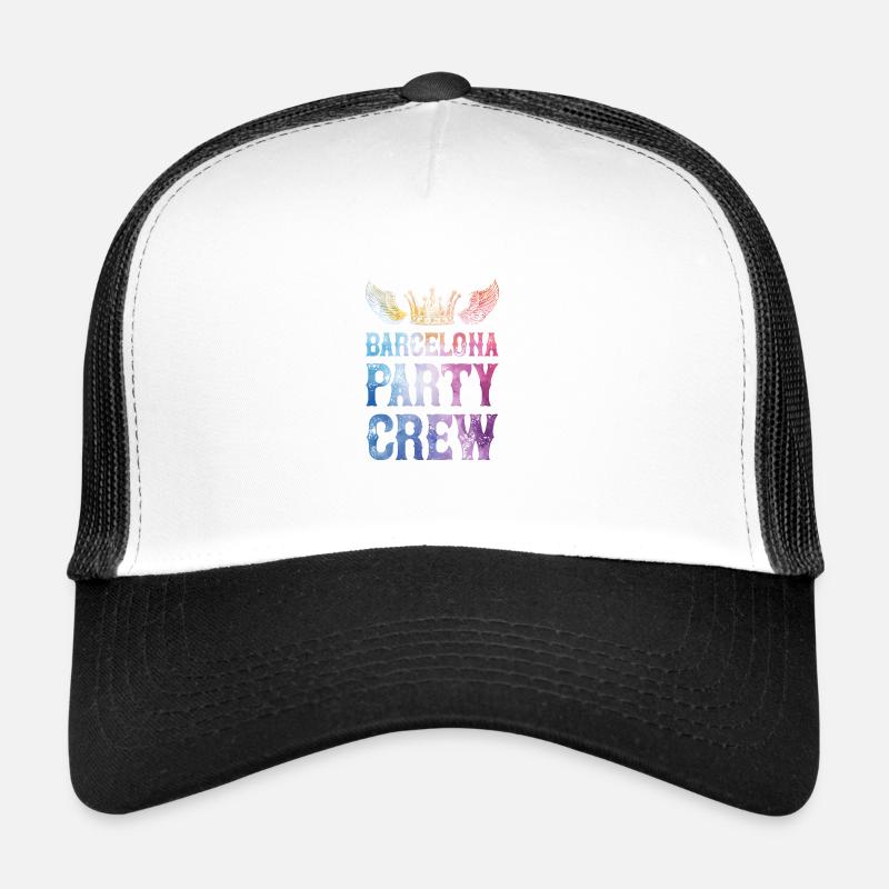 Dicton de l’équipe de fête de Barcelone Casquette trucker 