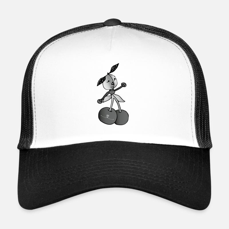 Dancing fruit - Trucker Cap - white/black