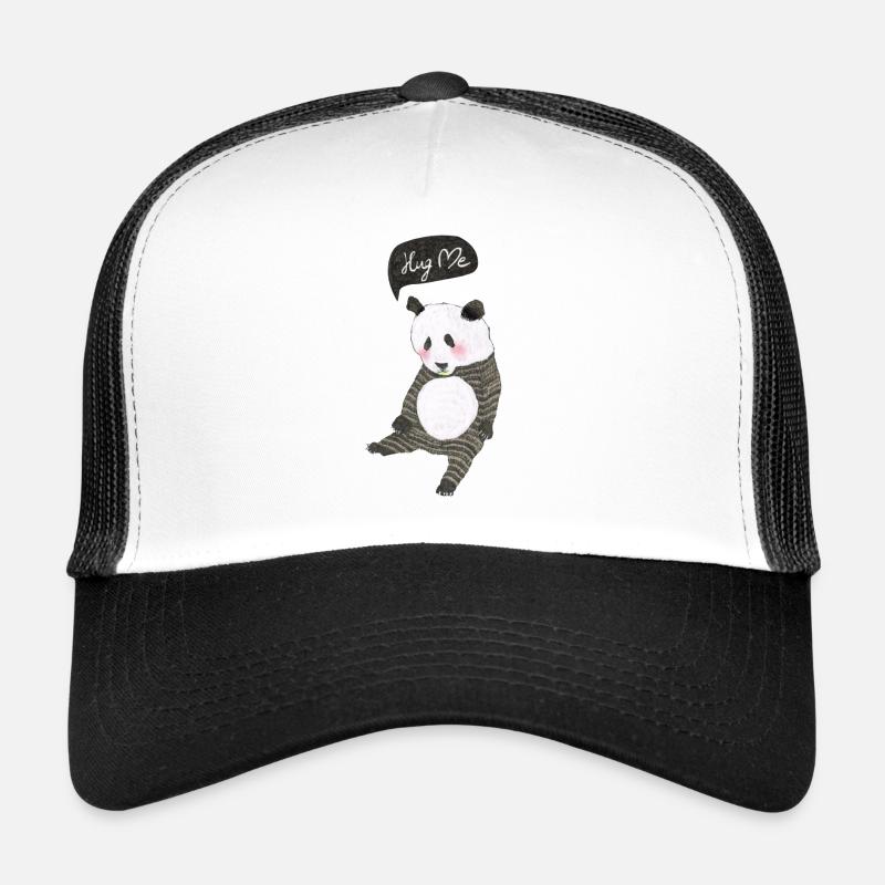 Hug Me - Trucker Cap - white/black