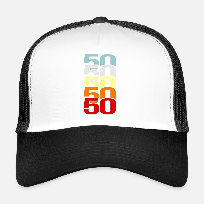 50e anniversaire de 50 ans Casquette trucker 