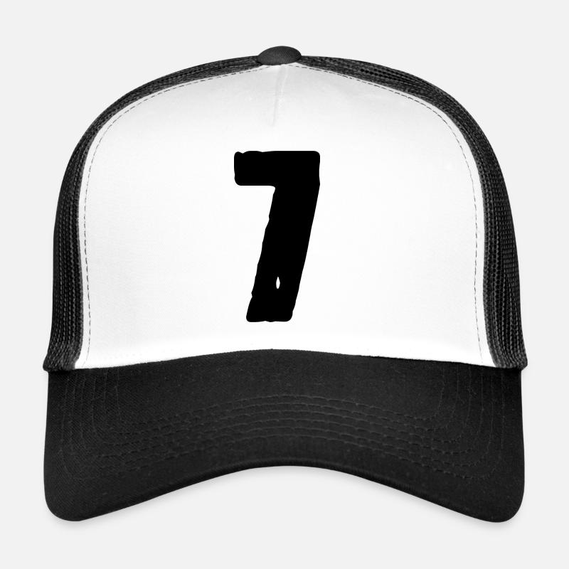 7 Number jersey Trucker Cap