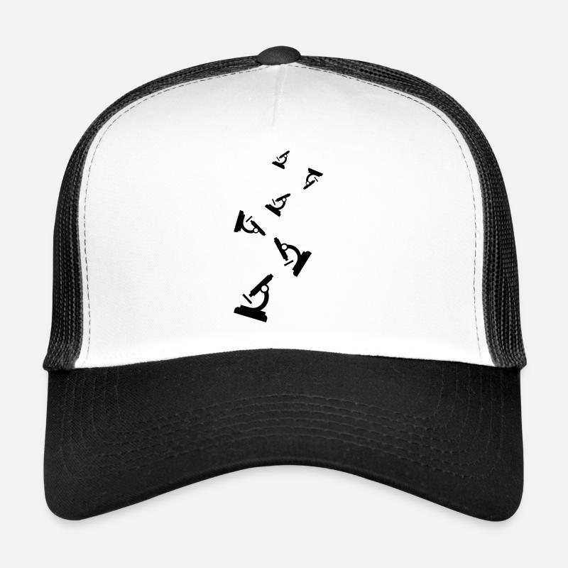 Icône de microscope Casquette trucker 