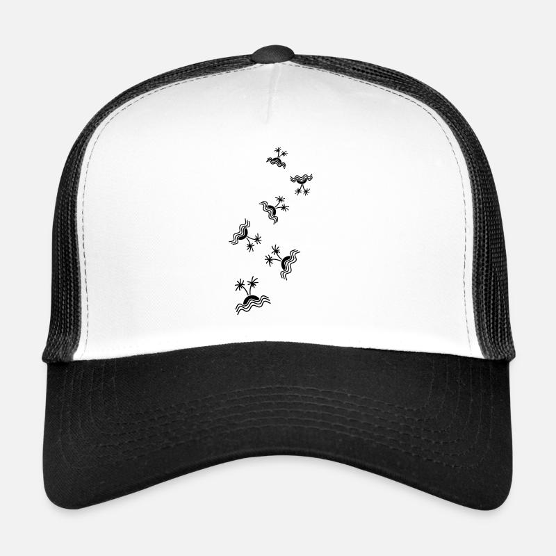 Symbole de Palm Island Casquette trucker 