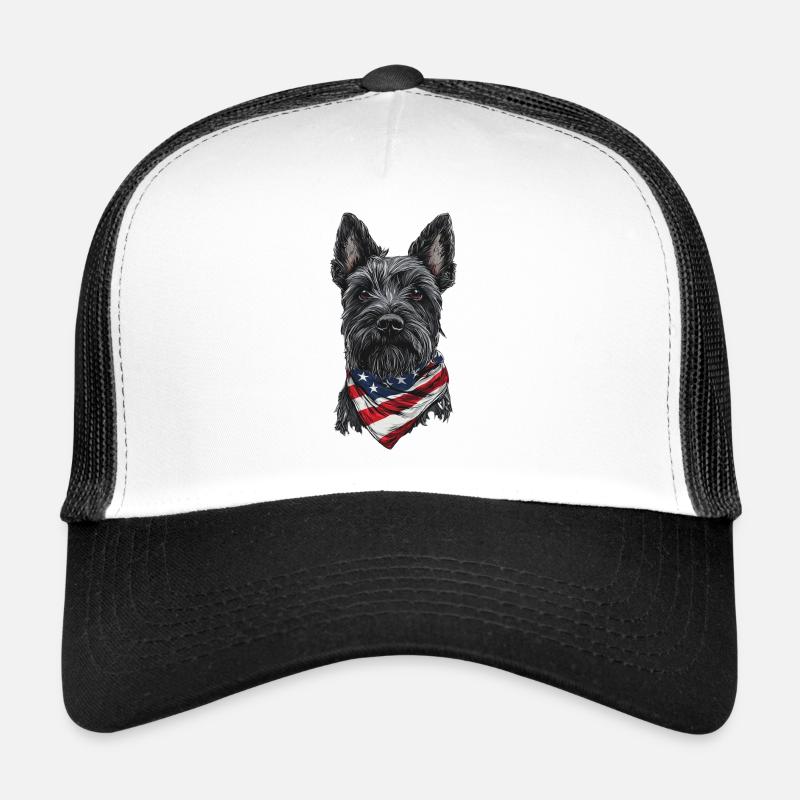 Scottish Terrier Trucker Cap