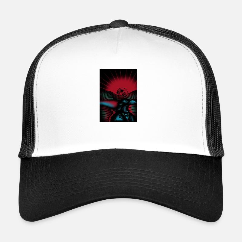 Gute Nacht - Trucker Cap - Weiß/Schwarz