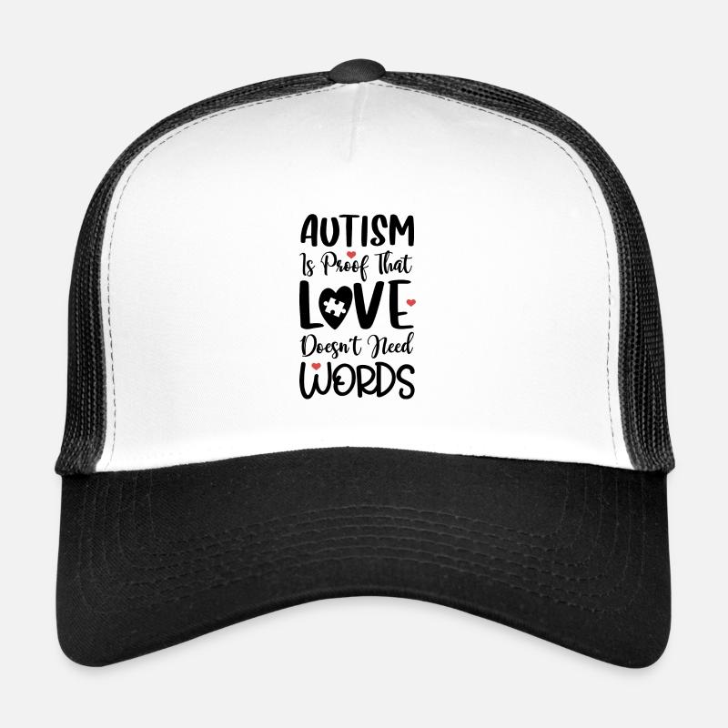 L'autisme en est la preuve Casquette trucker 