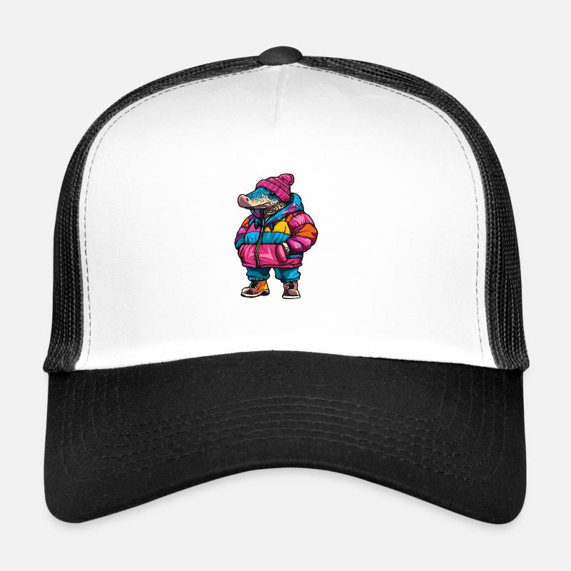 Armadillo Funny Winter Trucker Cap