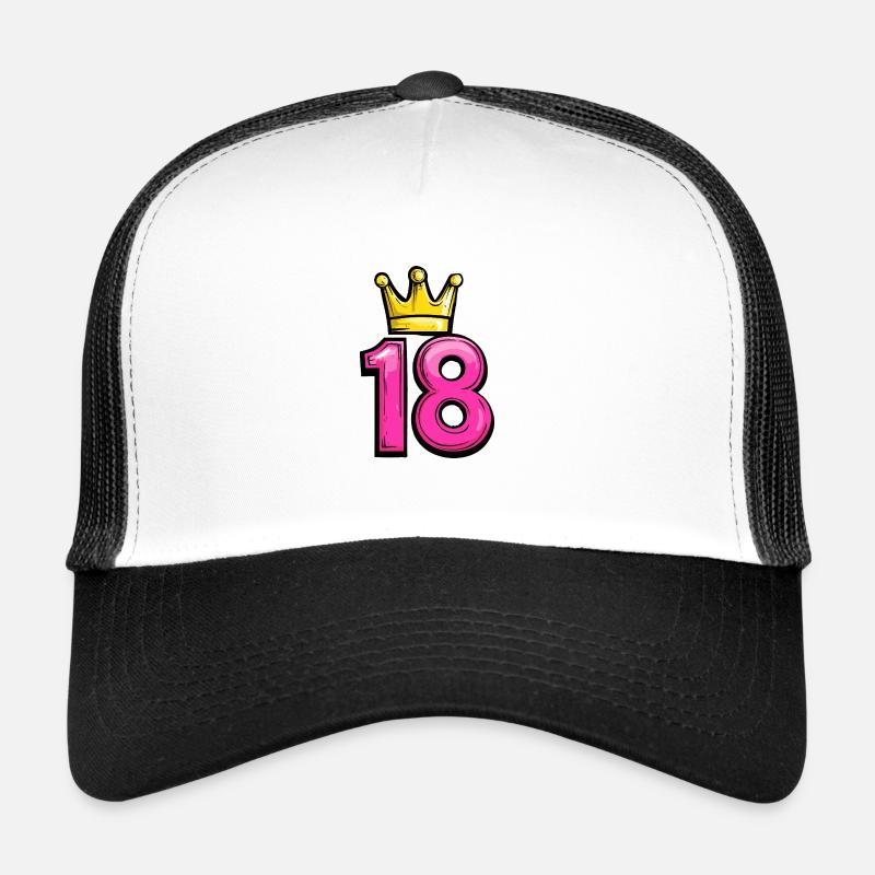 18 Number Krone Trucker Cap