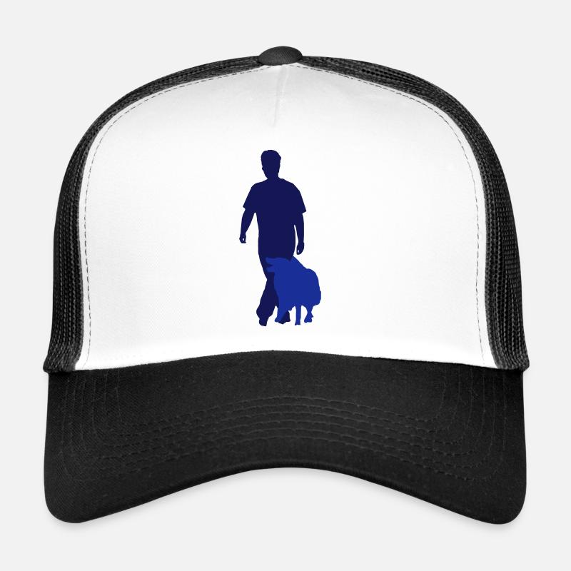 Obedience heelwork - Trucker Cap - Weiß/Schwarz