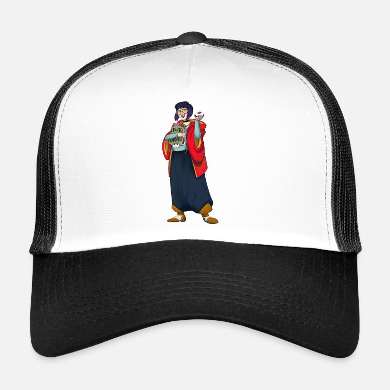 Honey - Trucker Cap - Weiß/Schwarz