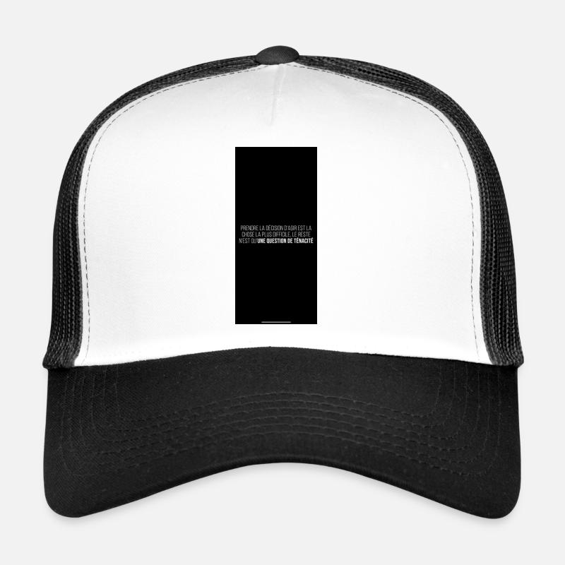CITATION MOTIVATION Casquette trucker 